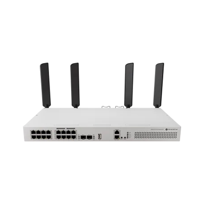 سوئیچ میکروتیک CRS418-8P-8G-2S+5axQ2axQ-RM